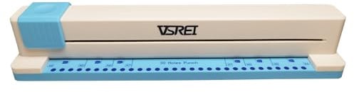 VSREI 30 Locher Stanzer, Kreis Loseblatt manuelle Stanzmaschine für Büro A4/a5/a6/a7/b5/b6/b7 Papier Notebook Scrapbook