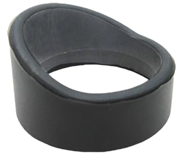 Protection oculaire industrielle en caoutchouc pour jumelles de 28 mm à 37 mm de diamètre intérieur