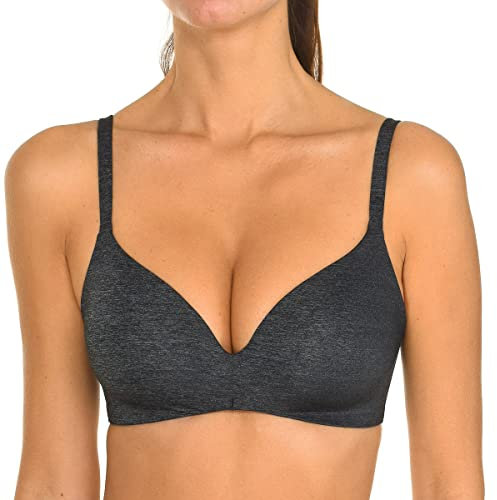 Dim Soutien-Gorge Femme Triangle Paddé sans Armature Invisifree x1