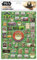 Baby Yoda Star Wars Mandalorian Stickerbogen mit 50+ Puffy-Aufklebern