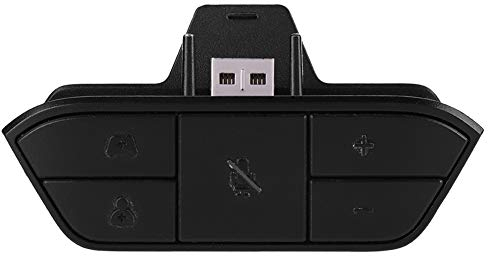 Adaptador de audífonos estéreo para Xbox, Adaptador de audífonos estéreo a Prueba de Polvo para One con Control de Juegos y sincronización de Sonido estéreo, Adaptador de audífonos estéreo