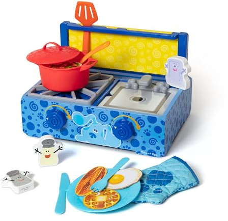 Melissa & Doug Blue's Clues & You! Wooden Cooking Play Set