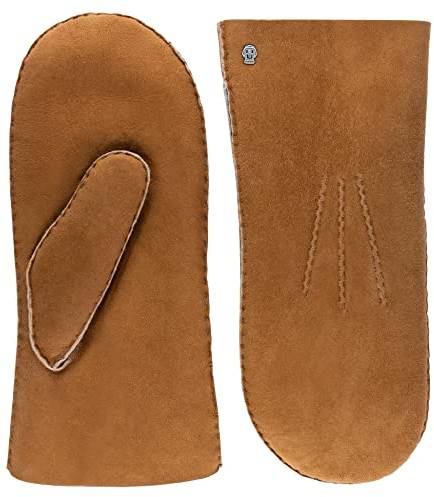 Roeckl Herren Berchtesgaden Faeustling Lederhandschuhe, Hazelnut, 9