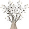 jiuzcare Baumwollstiele Natürlich Getrocknete Baumwolle Blume, Baumwollblumen Im Bauernhausstil Trockene Baumwolldekoratio Für Indoor Outdoor Dekoratione Füller Schlafzimmer, 5 Pack 6 Balls [30pcs]