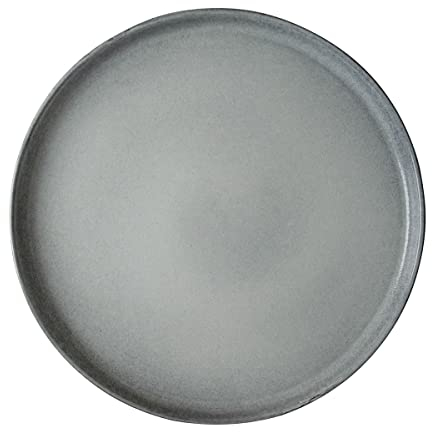 Dutch Rose Serenity Teller 27 cm grau Steingut