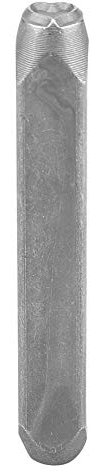 Zerodis 6 Mm CR V Metallstanzer, Symbole Stahl Präge- und Gravurstempel-Set, Griffiger Stempelhalter für Metall-Handstempel, Silberbarren, Schmuck-Markierungswerkzeug(Herzförmig)