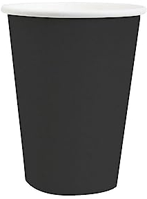 Santex - 10 GOBELETS Carton Bio 25CL Noir