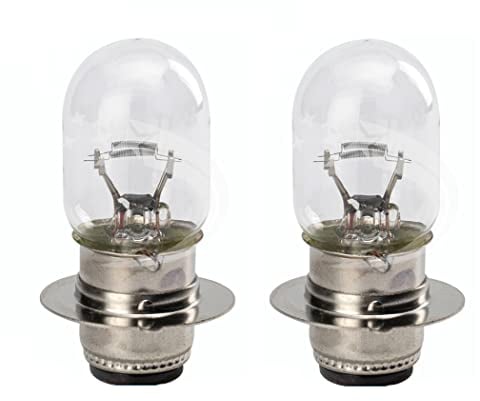 ShuoHui P15D-25-1 25/25w 2J Motorrad weiß Halogen Scheinwerfer Birne 12v Motorrad/Rollerlampe P15D PX15d T19 2 Stück
