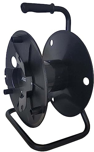 Audio2000'S ADC271CB Deluxe Portable Cable Reel/Cord Reel, Capacity: 720 feet of 6mm Cable/Cord