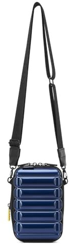 DELSEY PARIS – SHADOW 5.0 – Umhängetasche 20 cm x 13 cm x 8 cm – 2 L – XS – Deep Navy