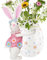 Gefülltes Hasenspielzeug, Kaninchenpuppenspielzeug,Osterhase Vase Hugger Puppe | Entzückende und dekorative Heimdekoration für Ostern, passt auf Vorhänge, Mäntel, Hüte, Handtücher, Kleidung, Chato