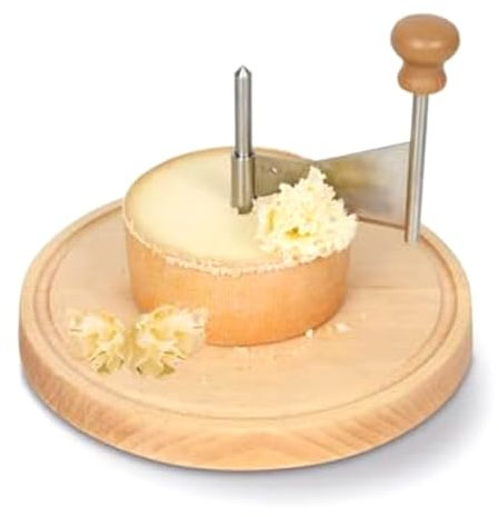 Simpls Cheese Slicer, Cheese Cutter, Perfect for De Moine Cheese and Chocolate, Multifunctional and Rustproof, 500439075