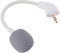 Micrófono de Repuesto de 0.138 in para Juegos HyperX Cloud II, Micrófono Desmontable con Espuma para Ordenador, PC, Auriculares para Juegos, Cancelación de Ruido