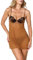 Goldenpoint Donna Intimo Babydoll Macramè Pavillon con Coppe Imbottite in Pizzo e Ferretto Tinta Unita