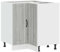 vidaXL Küchen-Eckunterschrank Lucca Grau Sonoma Holzwerkstoff, Eckunterschrank, Küchenschrank, Küchen-Eckunterschrank, Eckunterschrank für Küche