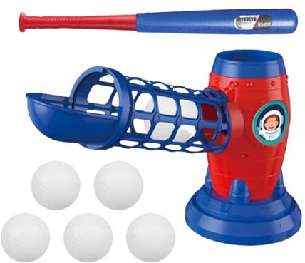 Baseball Pitching Maschine, Baseball Pitching Toy, Kids Baseball Pitching Maschine, Outdoor Sport Toy Baseball Maschine, Tball Pitching Machine for Kids, Pitching Machine For Children's Sports