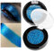 Afflano Blau Glitzernder Lidschatten, Diamant Blau Schimmernder Lidschatten, Super Pigmentiert Blue Glitter Eyeshadow Ein Wisch, Farbabgabe Holographischer Lidschatten Für Blaue Augen Makeup Eyeshadow