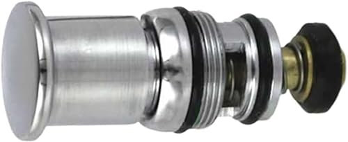 Daaxing Vanne de commutateur de douche en cuivre chromé, inverseur d'eau pour baignoire triple, robinet de douche à ressort (C0011)