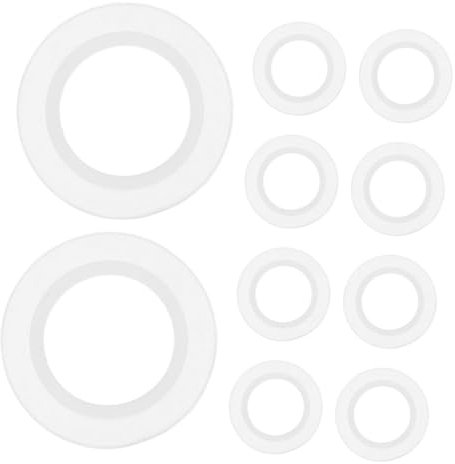 SEWOART 20pièces Joints Caoutchouc Pour Robinet Joint Torique De Remplacement Pour Bonde De Lavabo Convient Pour Évier Et Transparent Lot