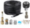 Tuyau flexible de 10 m pour Karcher avec design anti-torsion assurant une performance constante dans le nettoyage