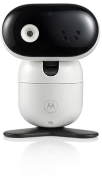 Motorola Nursery Zusatzkamera für Video-Babyphone PIP1510-C Ferngesteuertes Schwenken, Zoomen und Infrarot-Nachtsicht – 2,4-GHz-Wireless-Technologie, Zwei-Wege-Kommunikation