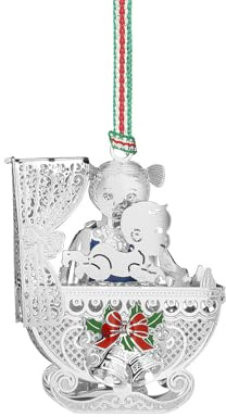 Newbridge Silverware LW908 Baby Cradle Christmas Tree Decoration