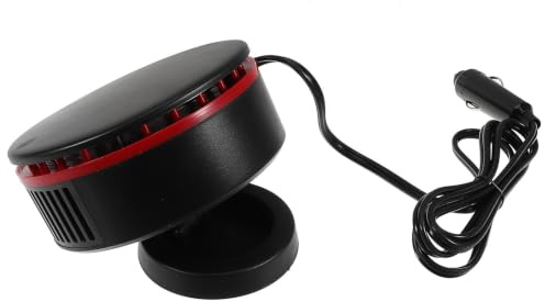 GATHINESS Chauffage Voiture 12v 150w Portable en Abs avec Prise Allume-cigare, Chauffage Rapide et Désembuage pour Pare-brise, Compatible Plupart des Véhicules en Hiver