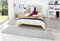 Hanse Home Teppich Bettumrandung Fancy 3-teilig – Bettvorleger Velours Teppichläufer Kurzflor Einfarbig Läufer-Set für Kinderzimmer Schlafzimmer, Grau 2X 67x140 cm 1x 67x250cm