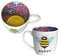 Mug ~ Ceramic Tea/Coffee ~ Inside Out Mug ~ (Bee) HAPPY