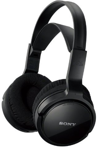 Sony Rf811 Home Wireless On-Ear Headphones For Tv, 100 M Range - Black