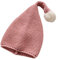 STOBOK Weihnachtself Mütze Nikolausmütze Strickmütze Baby Mütze mit Bommel Weihnachten Beanie Mütze für Kinder Baby (Rosa)