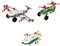 Theo Klein 8790 Bosch 3 in 1 Konstruktions-Set Aircraft Team I Zum BAU verschiedener Luftfahrzeuge I Inklusive Baupläne für 3 Modelle I Spielzeug für Kinder ab 3 Jahren