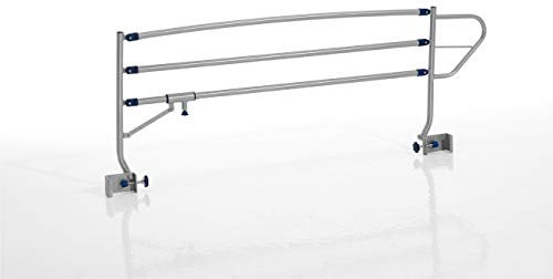 ekamia - Juego de 2 barandillas abatibles para Cama articulada y geriátrica