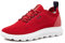 Geox Herren U Spherica A Sneakers, Rot, 42 EU