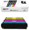 Eurotone 4X Toner im Set kompatibel für HP Color Laserjet Pro MFP M282nw M283cdw M283fdn M283fdw ersetzt W2210X-13X 207X [MIT CHIP, ohne Füllstandsanzeige]