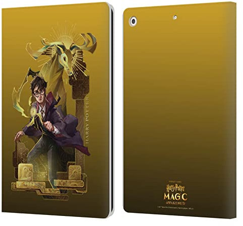 Head Case Designs Officially Licensed Harry Potter: Magic Awakened Harry Potter Characters Leather Book Wallet Case Cover Compatible With Apple iPad 10.2 2019/2020/2021