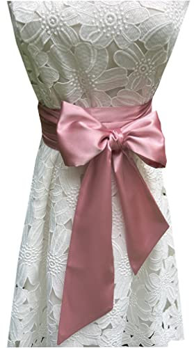 LORDRIE Damen Einheitsgröße Gürtel, rosa-Dusty pink, 38