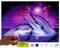 MISHBAY Diamond Painting Tiere - 30x40cm Diamond Painting Erwachsene - Diamant Painting Bilder Delphine - DIY 5D Satz Wand Dekor Diamantstickerei