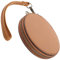 GALPADA Mini Portefeuille Cuir Vintagé avec Poche à Ronde Et Lanière De Poignet Marron Petit à Main Pratique Et Élégant