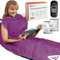 LifePro Sauna Blanket for Detoxification - Portable Far Infrared Sauna for Home Detox Calm Your Body and Mind (Regular Purple)