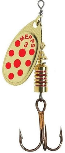 MEPPS CUCHARA AGLIA ORO Puntos Rojos N1
