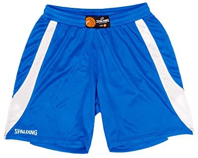 Spalding Jam Basketballshorts Damen blau/weiß, M