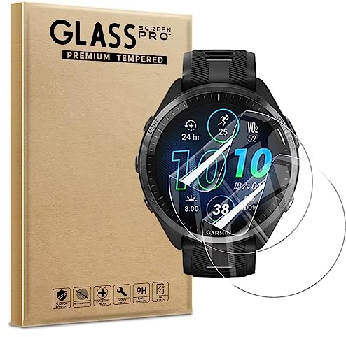 AOKUMA Schutzfolie für Garmin Forerunner 965,[2 Stück] Weiche TPU Displayschutzfolie Kompatibel mit Forerunner 965,HD Klarsicht Displayschutz,Kratzfest,Anti-Öl, Anti-Blasen