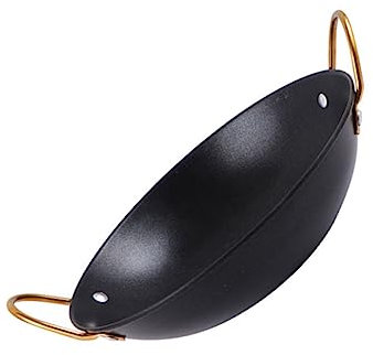 MAGICLULU 1stk Topf Mit Meeresfrüchten Alltäglicher Wok Bratpfanne Bratpfanne Pow Wok Mit Griff Asiatischer Braten-wok Wokpfanne Aus Karbonstahl Milchkanne Dropshipping Rostfreier Stahl