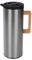 URBN-CHEF 1L Thermal Vacuum Jug Carafe Double Wall Insulated Stainless Steel Wooden Handle