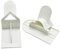 Garneck Sharp Edge Cake Smoother 4pcs Cake Fondant Tool Set Angled Right Angle Spatula Essential for Fondant Decoration
