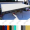 Brise Vue Balcon pour Pergola Jardin 4 x 7 m 98% UV Protection,Polyester, Rectangulaire Toile Ombrage Imperméable avec 4 X Cordes de 1.5M pour Pergola, Fleurs, Patio Lawn., Blanc