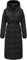 Ragwear Damen Wintermantel Warmer Steppmantel lang mit Kapuze Niara Long YOUMODO Black Gr. M