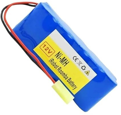 OJAQYUYA Batterie 12 V Compatible avec Rowenta, Aspirateur Robot SC NiMH 5600 MAh for RH5488, RH846301, RH846901, RS-Rh5205(2000mah)