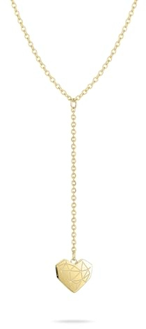 LIEBESKIND BERLIN Herz-Halskette für Damen – Edelstahl-Kette mit liebevollem Herzanhänger – In verschiedenen Farben und Ausführungen – Romantische Geschenkidee